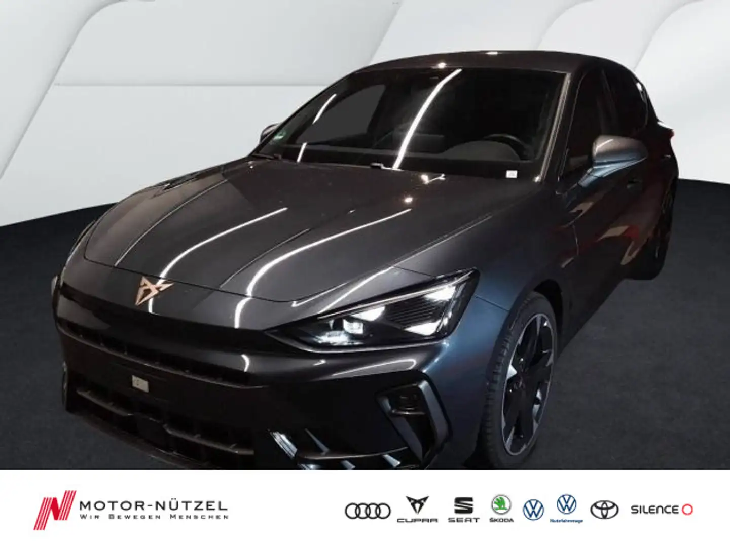 CUPRA Leon 2.0 TDI DSG LED+NAVI+APP+ACC+SHZ+RFK+NSW+VC Grau - 1