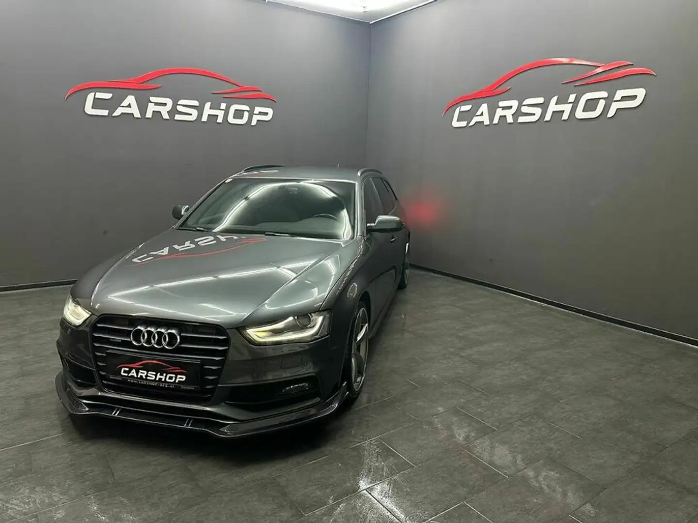 Audi A4 3.0Tdi S-Line quattro Gris - 2