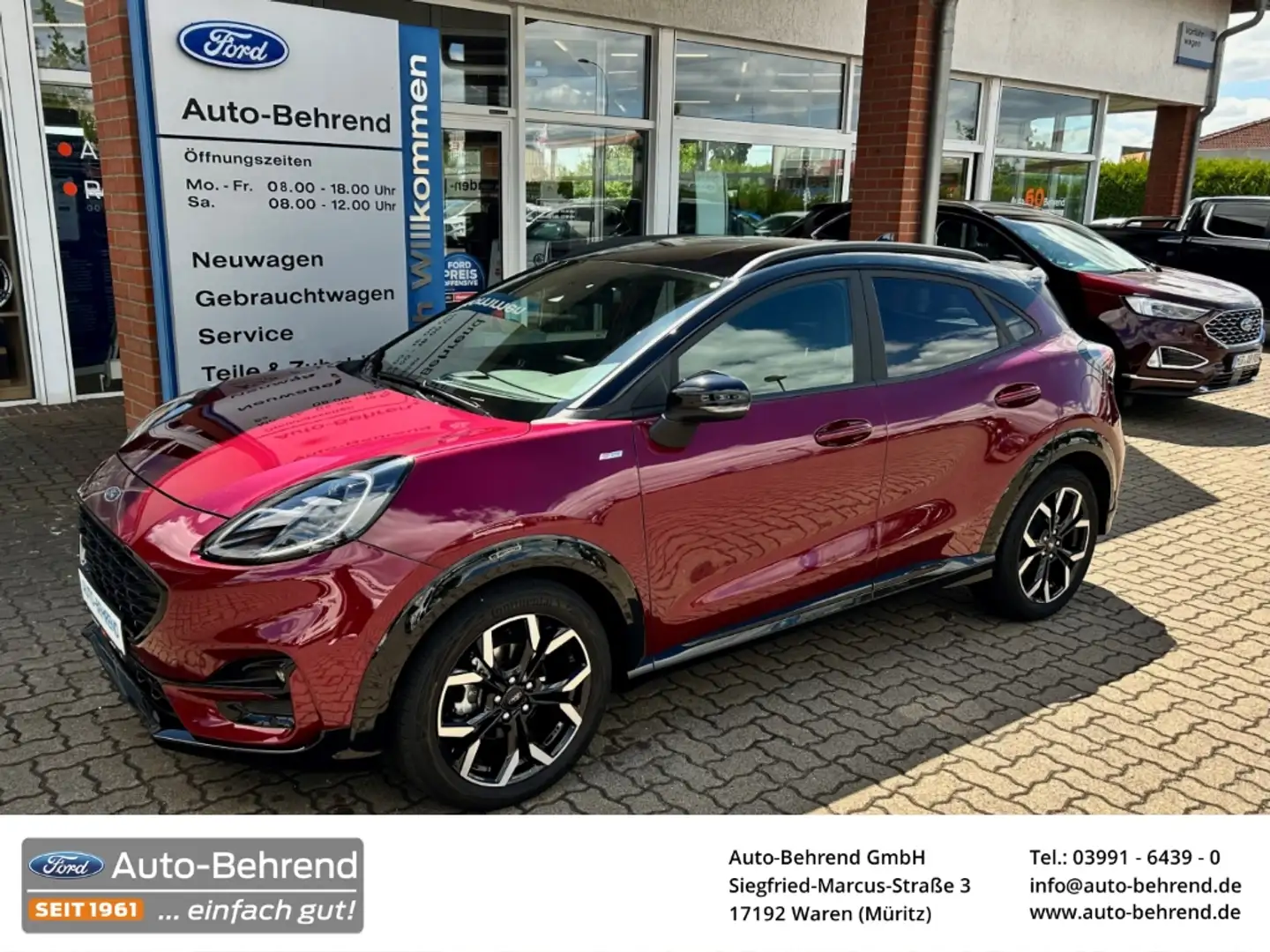 Ford Puma ST-Line X Sondermodell Berry Red Rot - 1