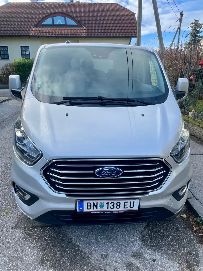 Ford Tourneo Custom Tourneo Custom 2,0 EcoBlue 320 L1 Titanium Silber - 2