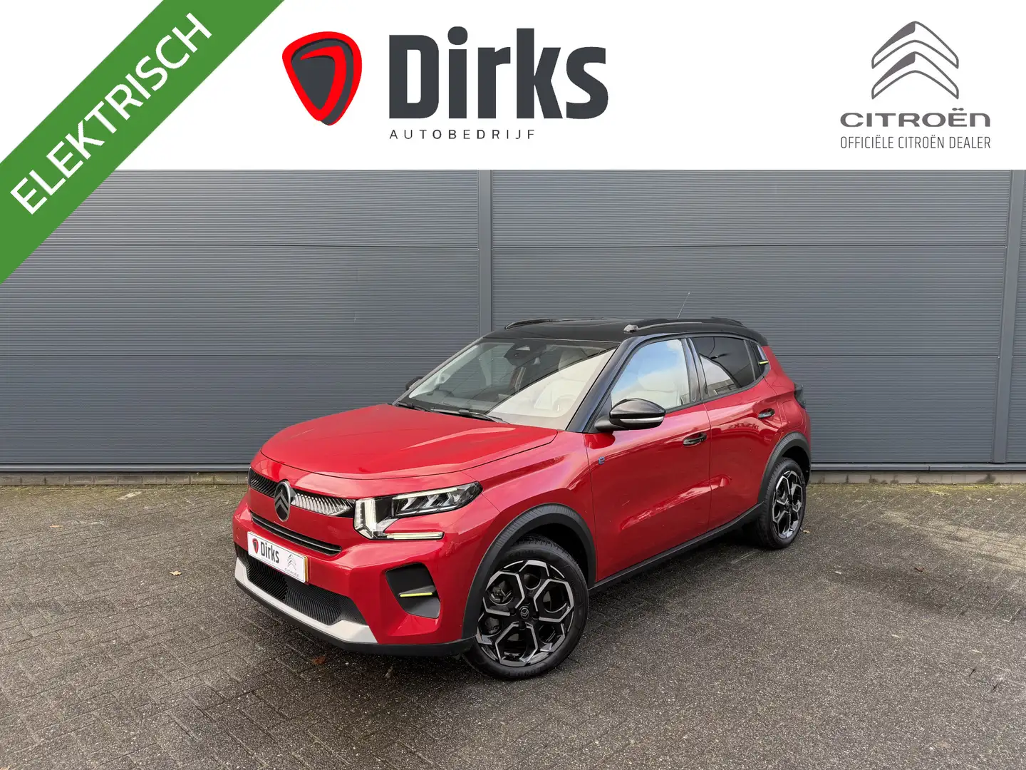 Citroen E-C3 Max 113pk 44 kWh (Camera- Automatische Airco - Nav Rot - 1