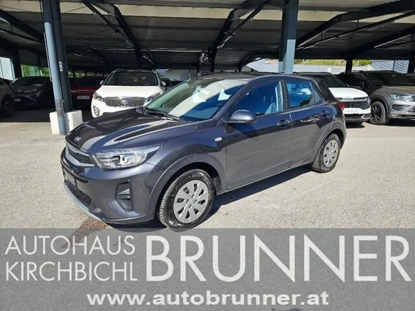 Kia Stonic 1,25 MPI ISG Titan Grau - 1