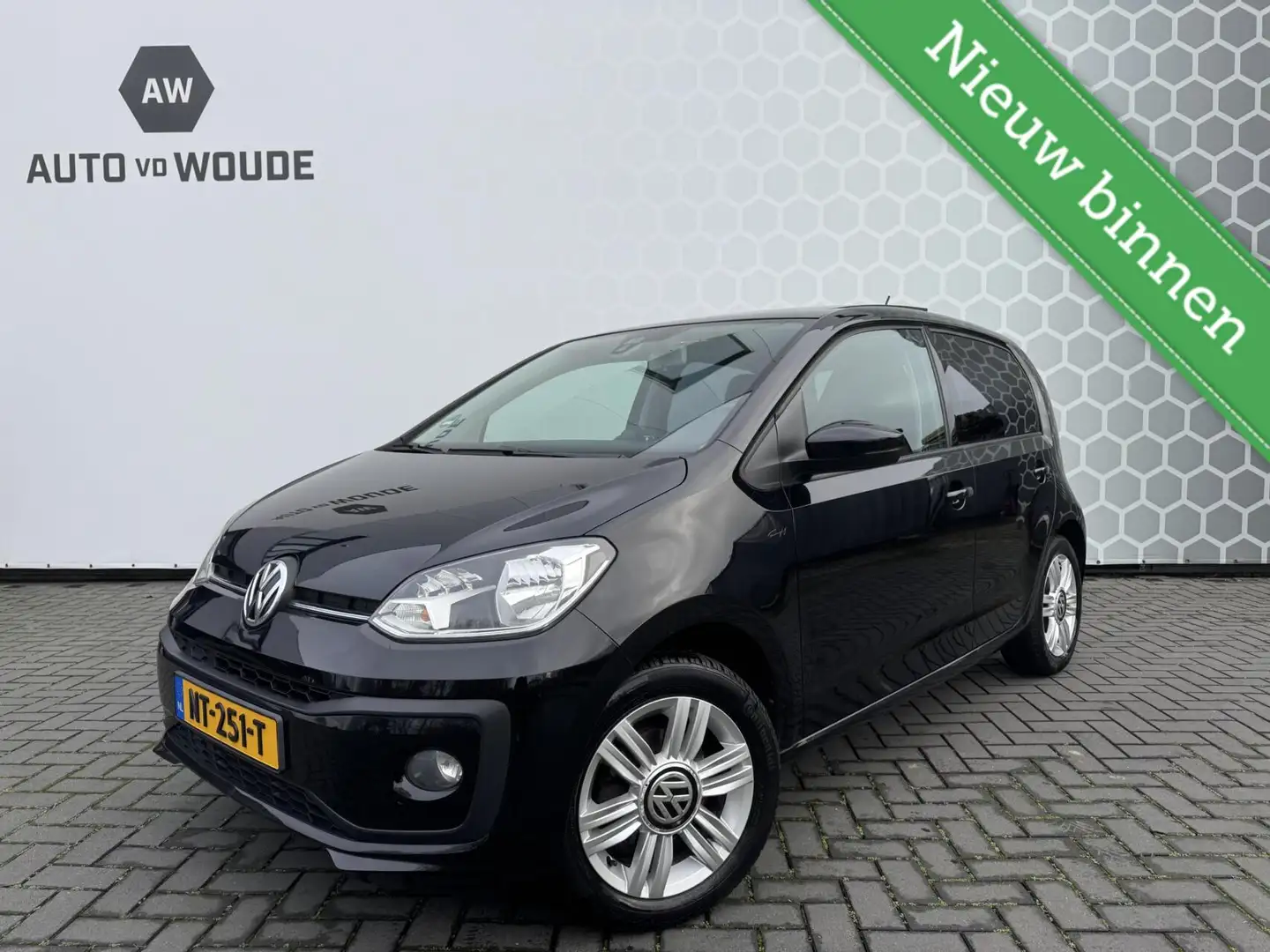 Volkswagen up! 1.0 BMT high up! Panoramadak Cruise Control Zwart - 1