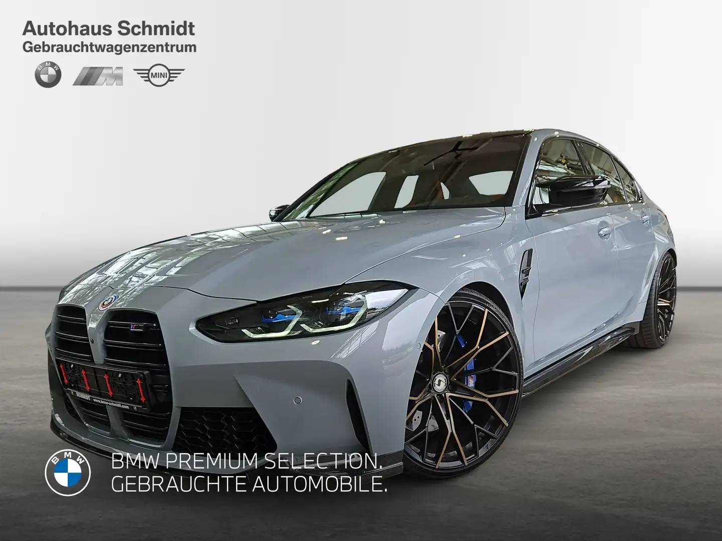 BMW M3 Competition Limousine*H&K*Head-Up*DAB*Komfortzg.*L Gris - 1