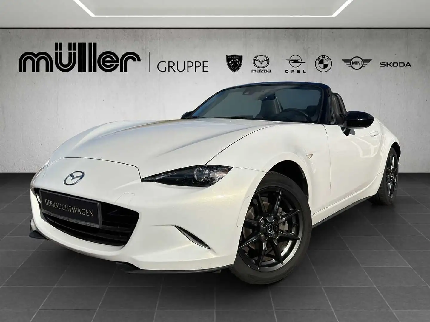 Mazda MX-5 G 131 PS 6GS EXCLUSIVE Weiß - 1