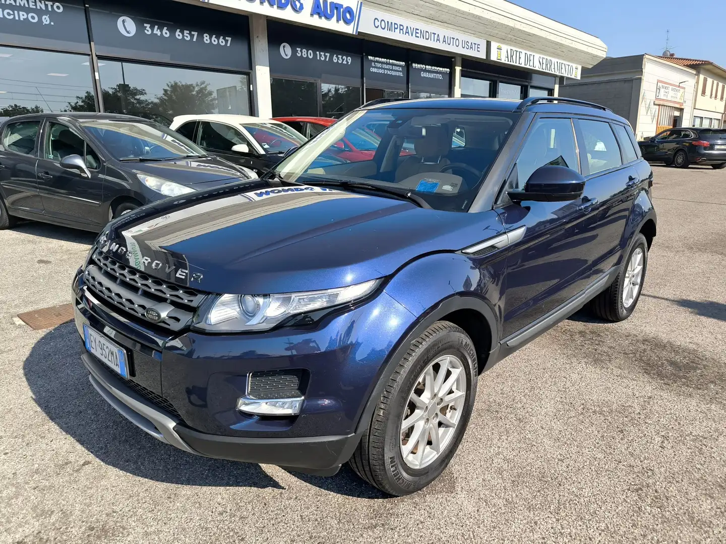 Land Rover Range Rover Evoque 5p 2.2 td4 Dynamic 150cv *MANUALE*PELLE*NAVI* Blu/Azzurro - 1
