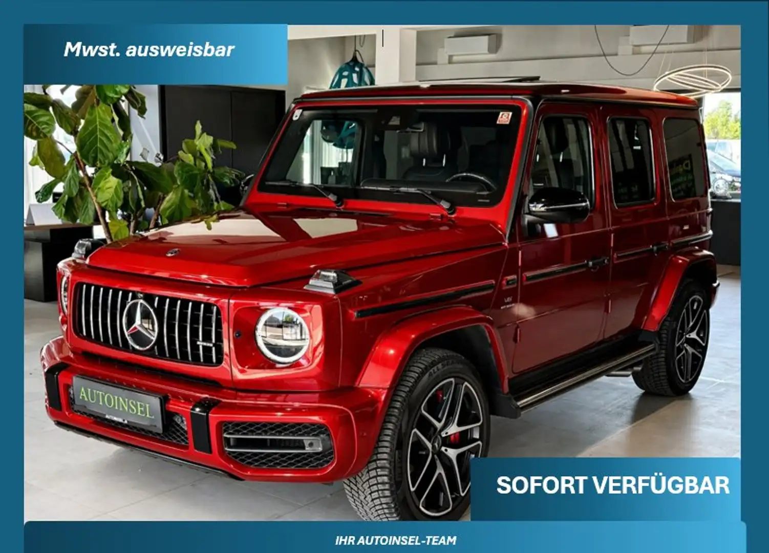 Mercedes-Benz G 63 AMG G 63 AMG Driver's Package-Designo-1.Besitz Rot - 1