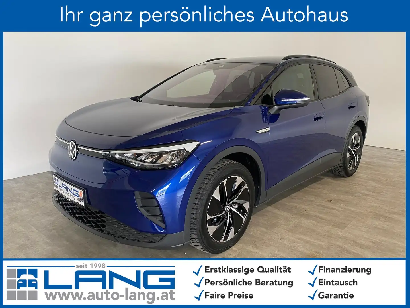 Volkswagen ID.4 150 kW Pro Performance Basis Elektro *ACC*LED*S... Blau - 1