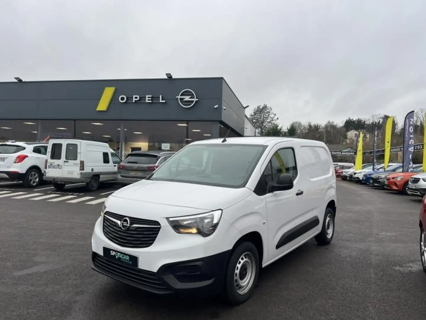 Opel Combo M 600kg Puretech 110ch S\u0026S Blanc - 1