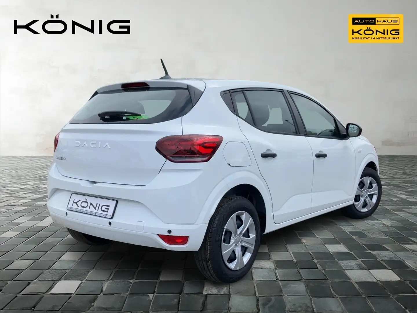 Dacia Sandero Essential TCe 90 Klima - PDC Blanc - 2