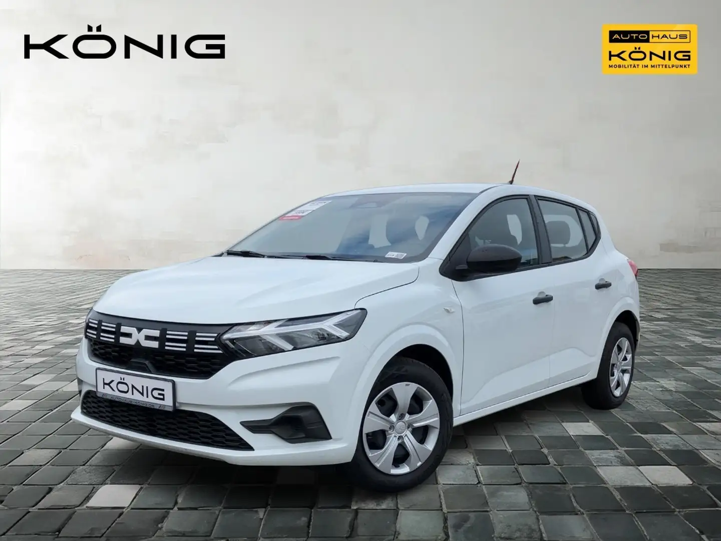 Dacia Sandero Essential TCe 90 Klima - PDC Blanc - 1