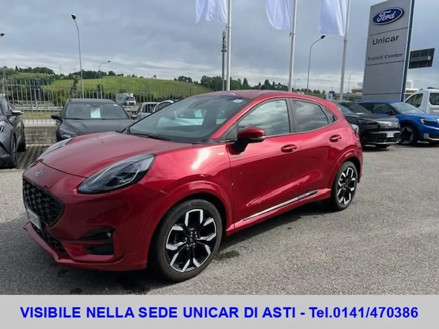 Ford Puma 1.0 Ecoboost Hybrid ST-Line X S&S Rosso - 1