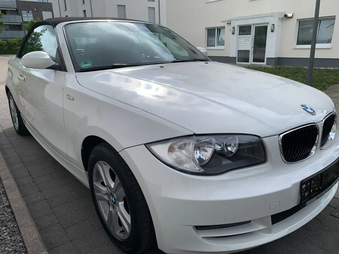 BMW 118 Baureihe 1 Cabrio 118i, Leder, Windschott Fehér - 2