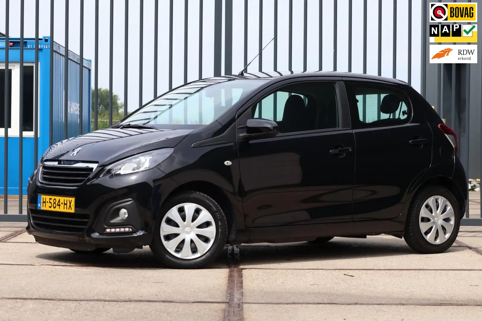 Peugeot 108 1.0 e-VTi Active Camera! Carplay! Zwart - 1