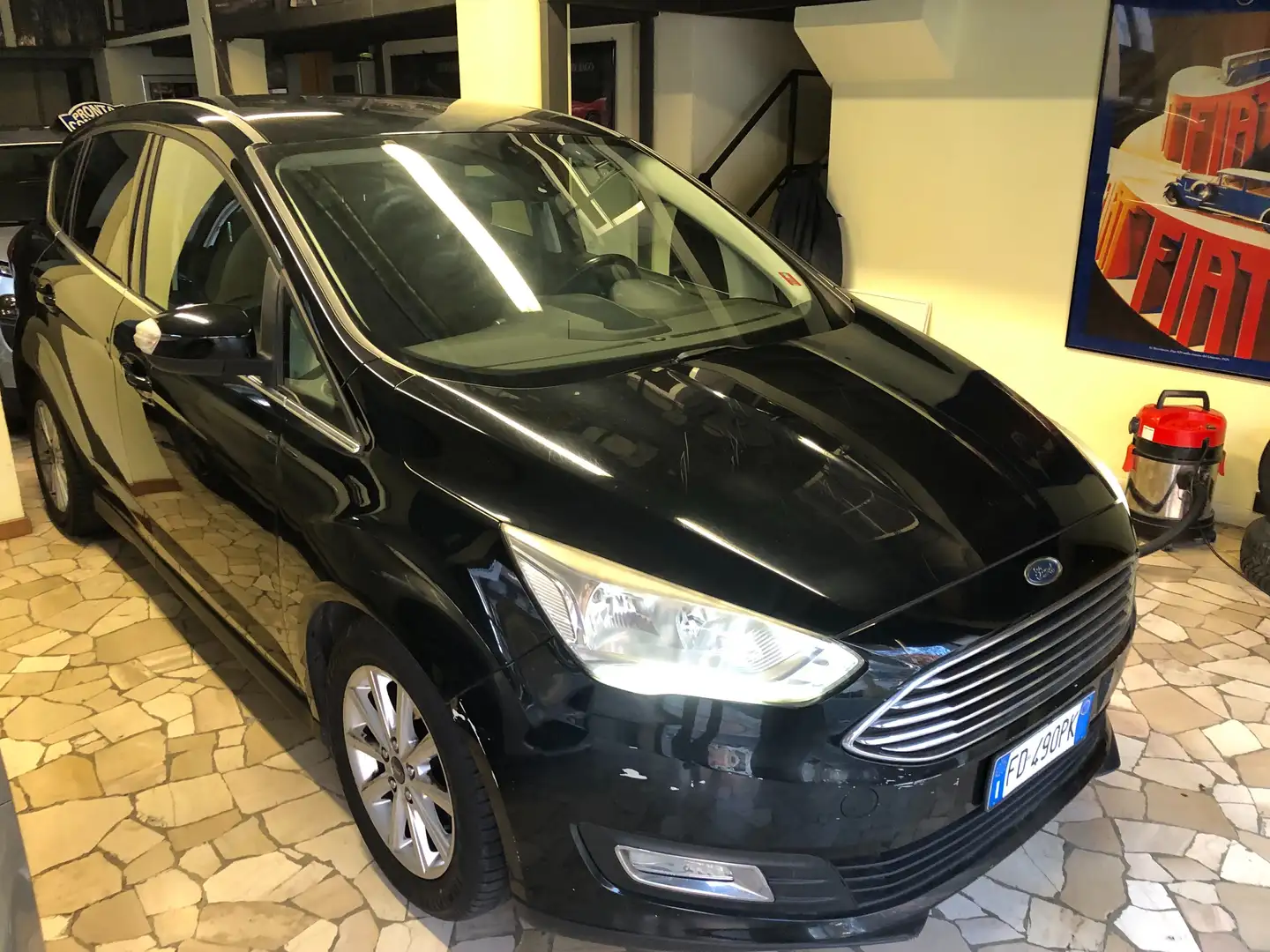 Ford C-Max 1.0 ecoboost Titanium X s UNICO PROPRIETARIO Noir - 2