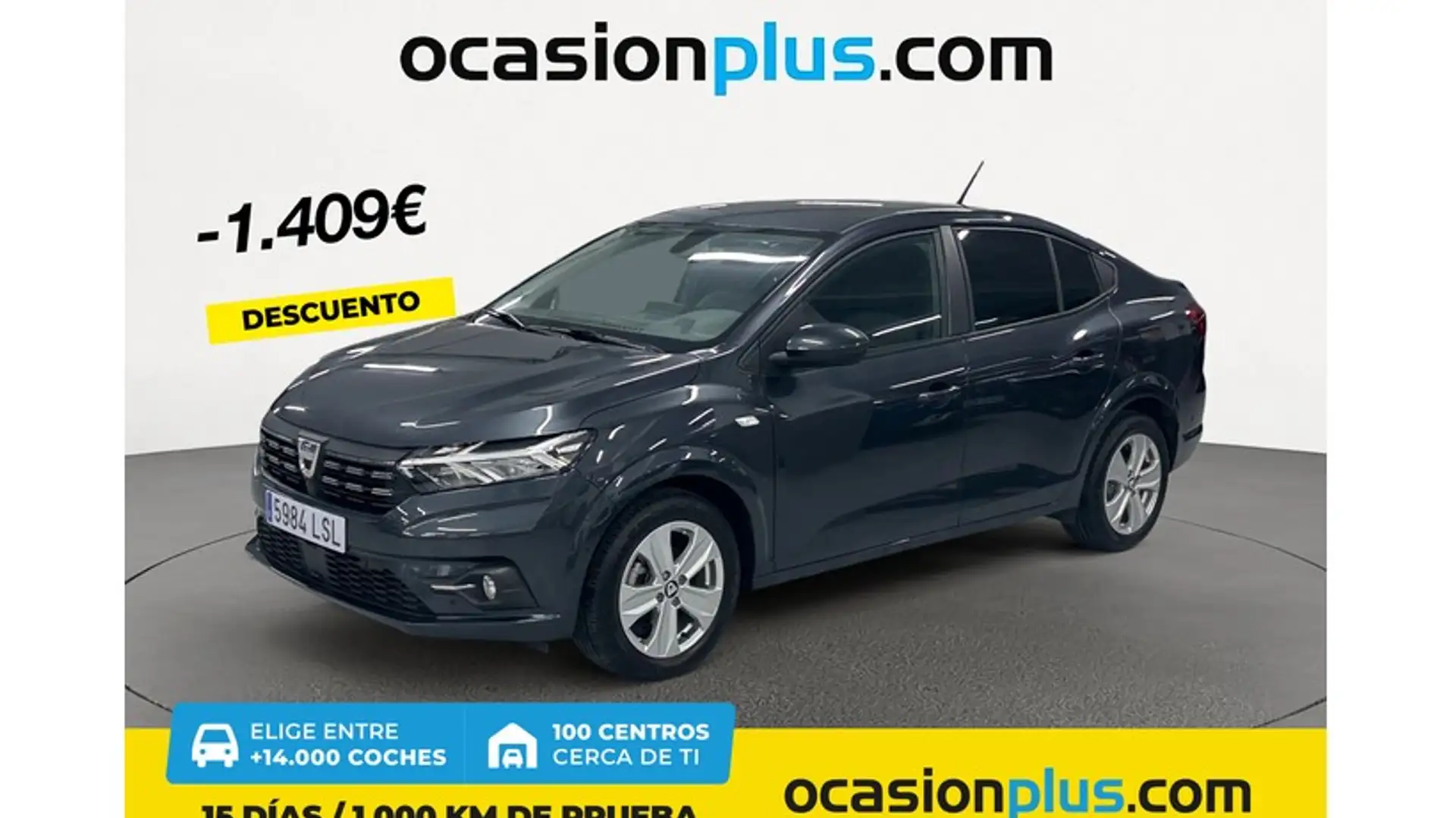 Dacia Logan 1.0 ECO-G Comfort Gris - 1