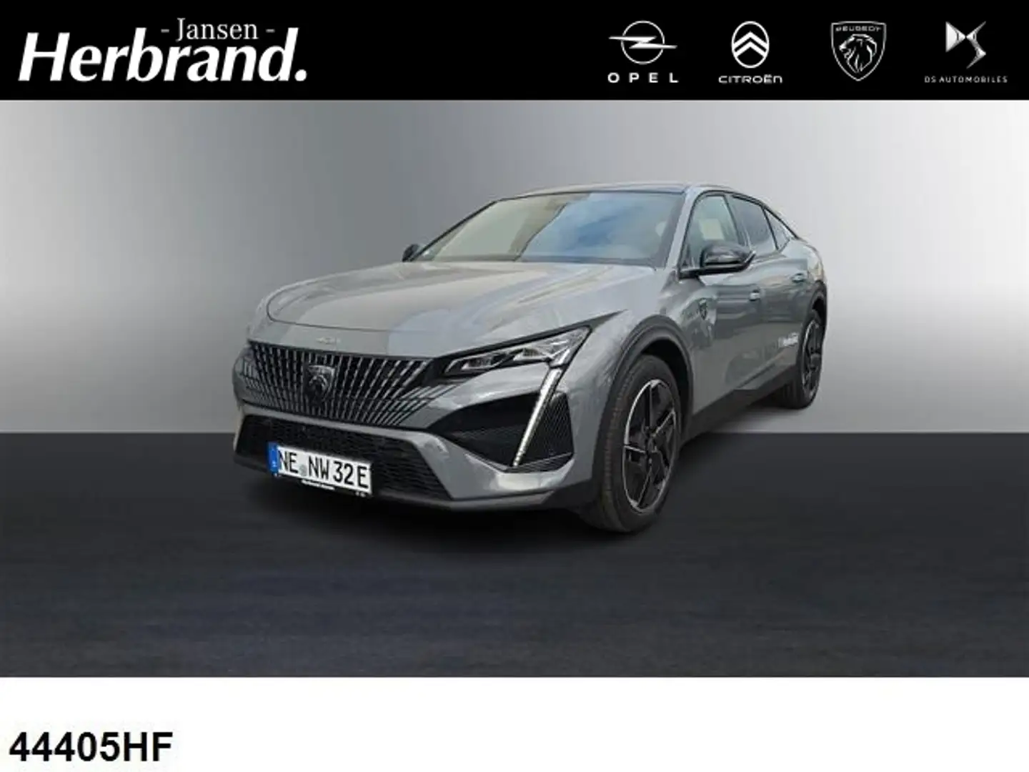 Peugeot 408 Plug-In GT +DAB+KLIMA+TEMPOMAT+LED+ Grau - 1