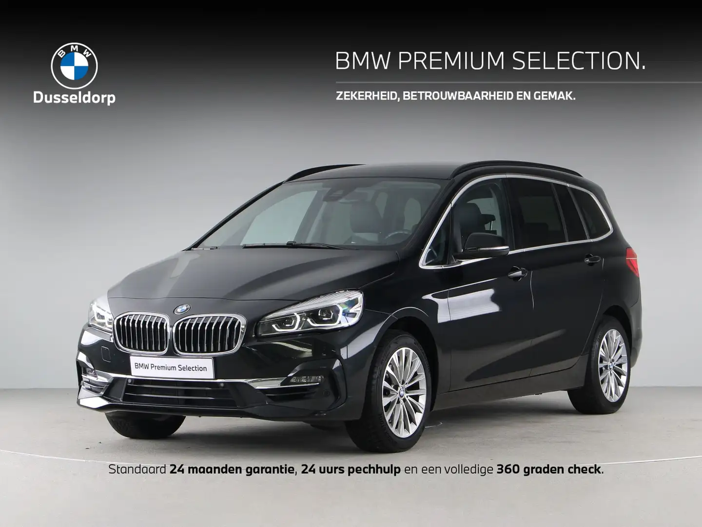 BMW 216 2 Serie 216i 7p. Gran Tourer Luxury Line Zwart - 1