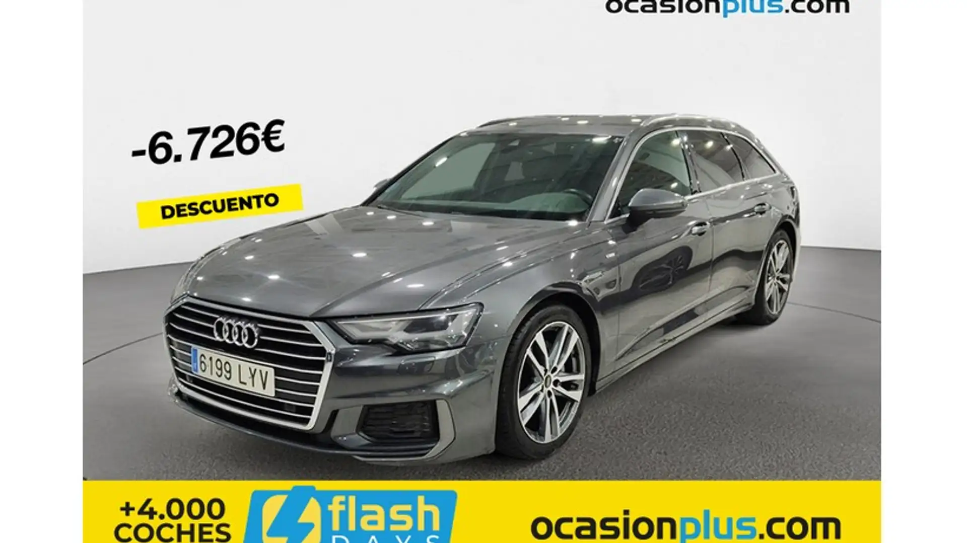 Audi A6 Avant 40 TDI S line S tronic Gris - 1