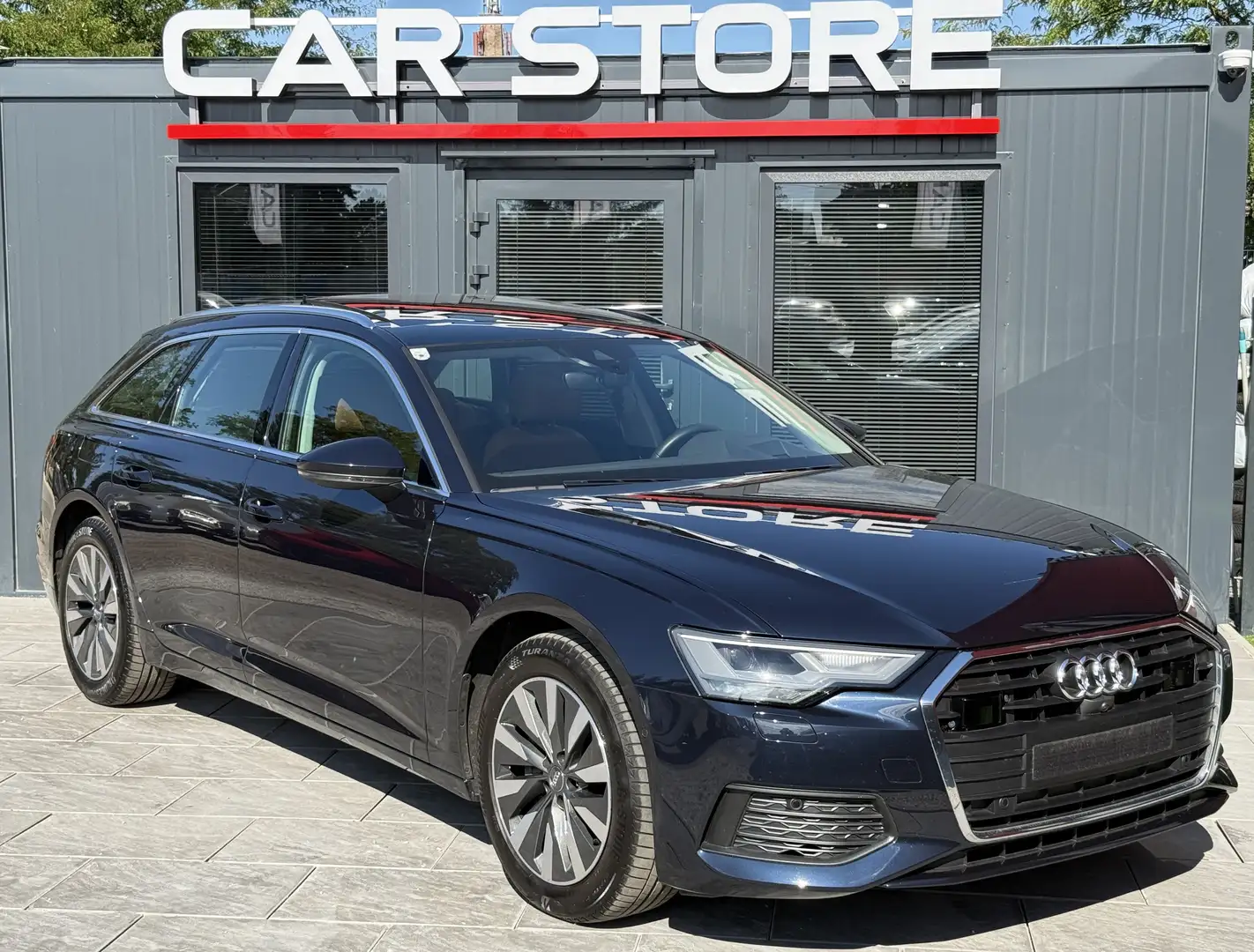Audi A6 40TDI|Pano|HeadUp|360°|Navi|LED|VirtualCockpit| Blau - 1