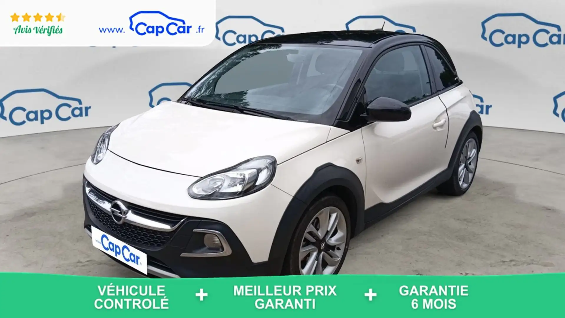 Opel Adam 1.0 Di Turbo 115 Rocks Unlimited Blanc - 1