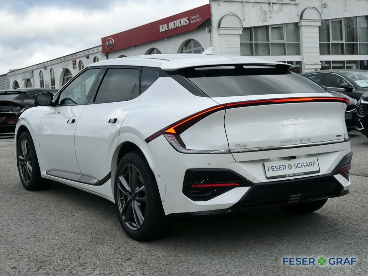 Kia EV6 PE GT Line 84 AWD WP GD ASS+ SD DE TECHNIK Weiß - 2