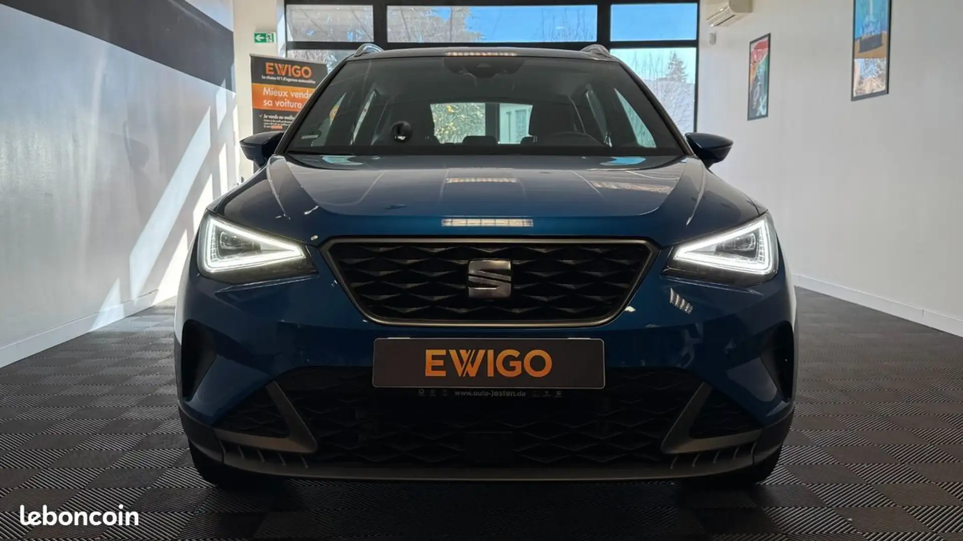 SEAT Arona 1.0 tsi 110ch fr dsg7 Blauw - 2