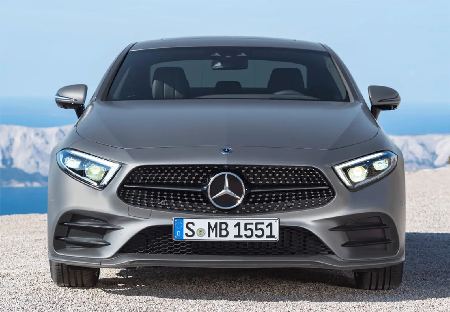 Mercedes-Benz CLS 300 300d Aut. Gris - 1