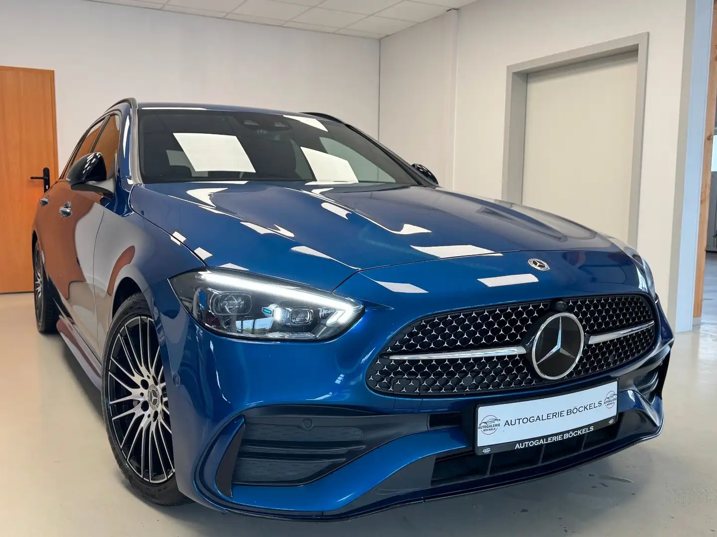Mercedes-Benz C 220 T d 4Matic°AMG°Burm°DIGI°AMB°OLED° Bleu - 1