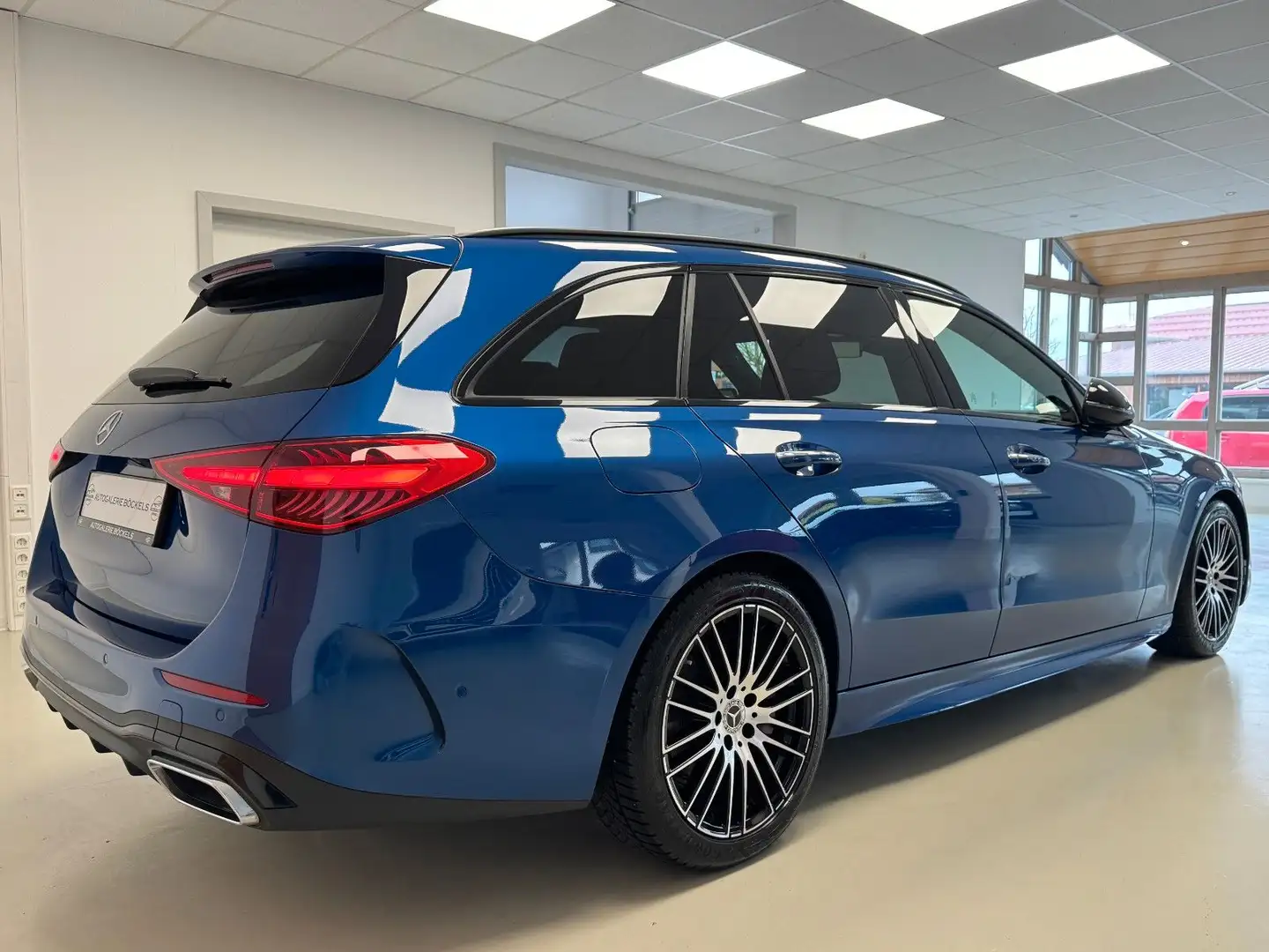 Mercedes-Benz C 220 T d 4Matic°AMG°Burm°DIGI°AMB°OLED° Bleu - 2