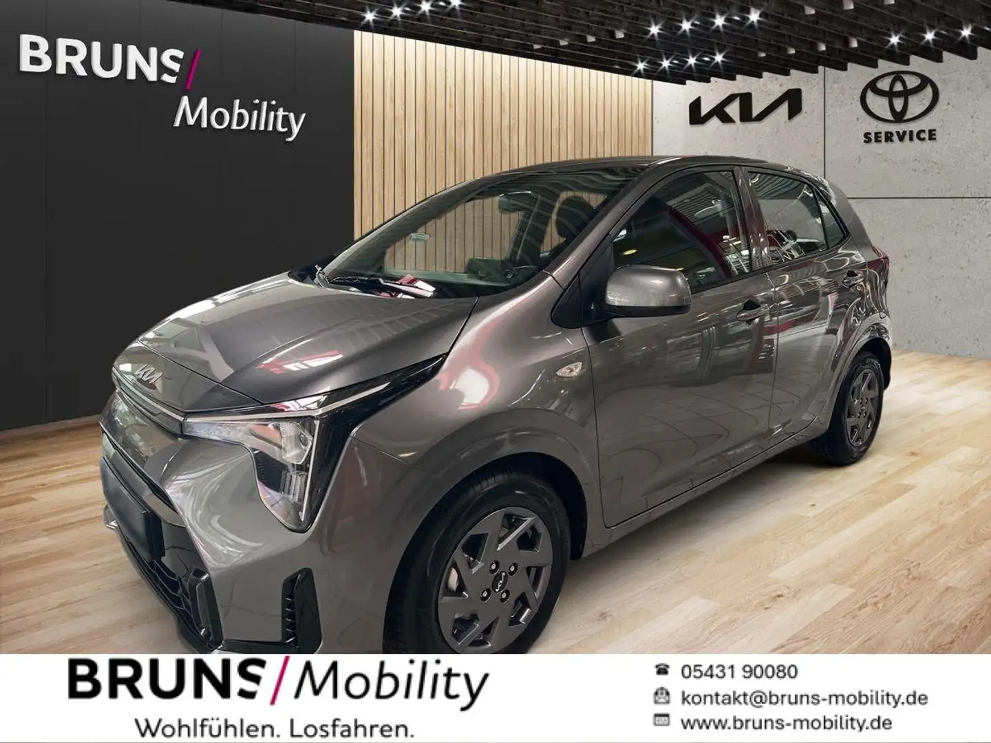 Kia Picanto 1.0 Automatik Vision Grigio - 1