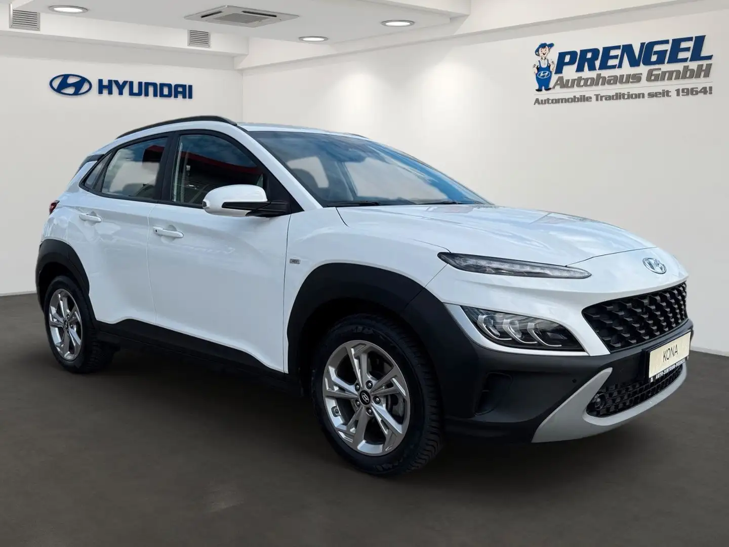 Hyundai KONA 1.0T Trend 48V KRELL NAVI LED KAMERA Weiß - 2