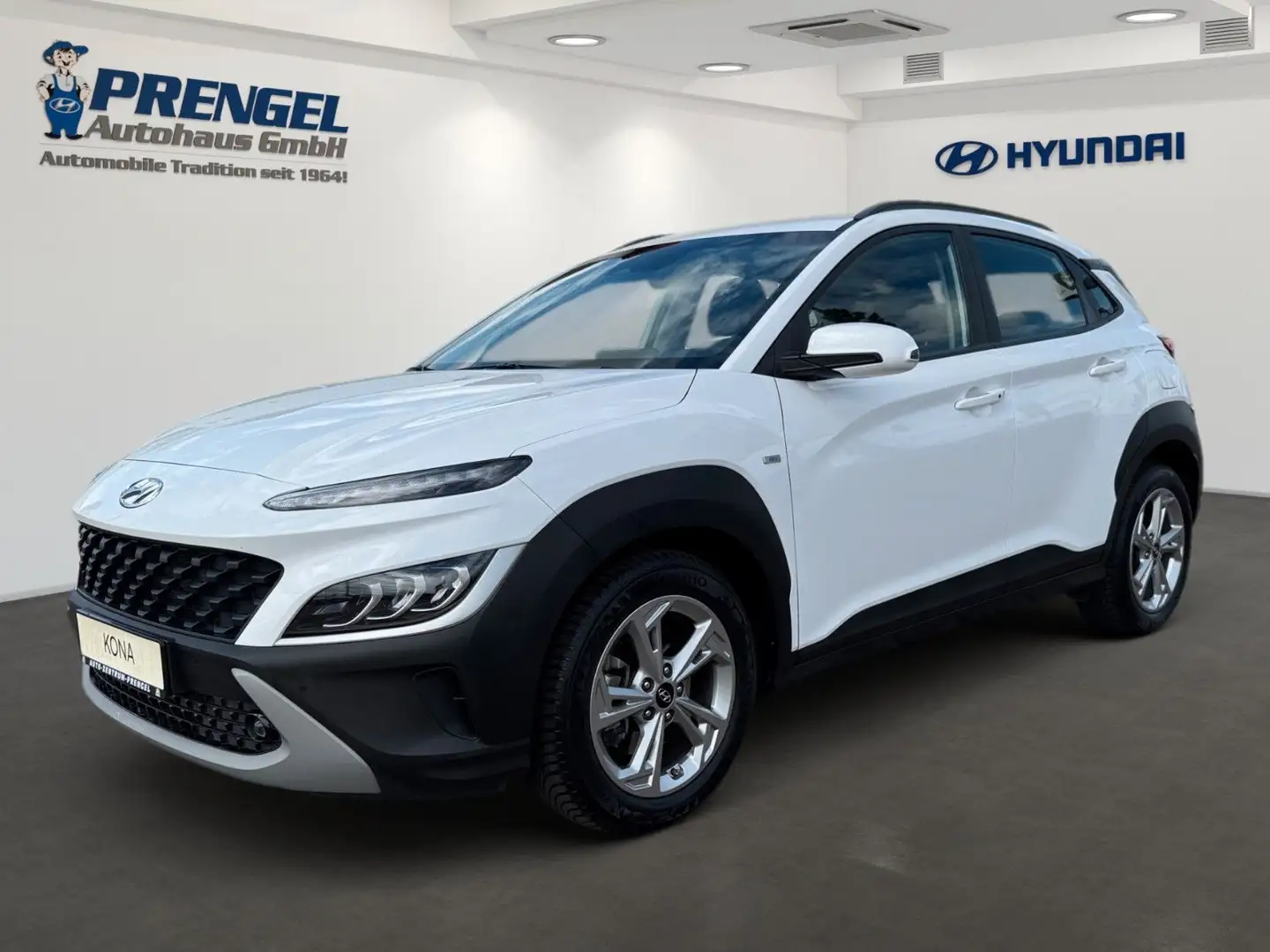 Hyundai KONA 1.0T Trend 48V KRELL NAVI LED KAMERA Weiß - 1
