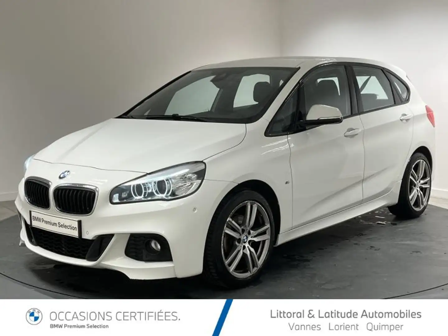 BMW 216 216dA 116ch M Sport Blanc - 1