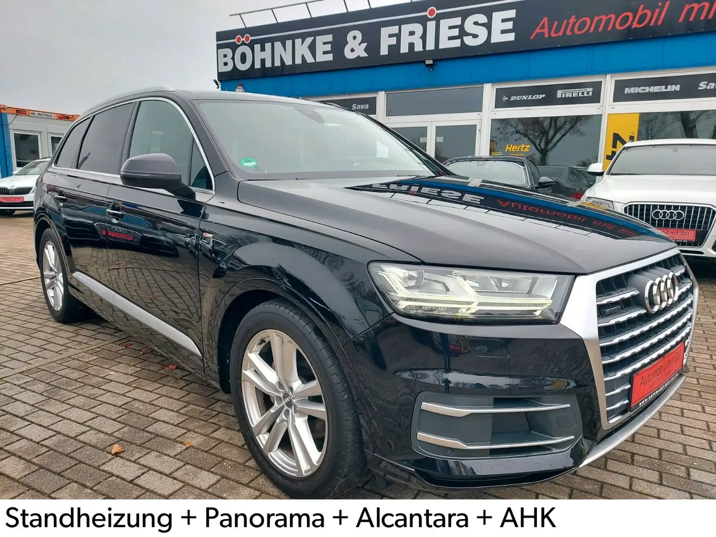 Audi Q7 3.0 TDI quattro S-Line Pano Alcantara AHK Schwarz - 1