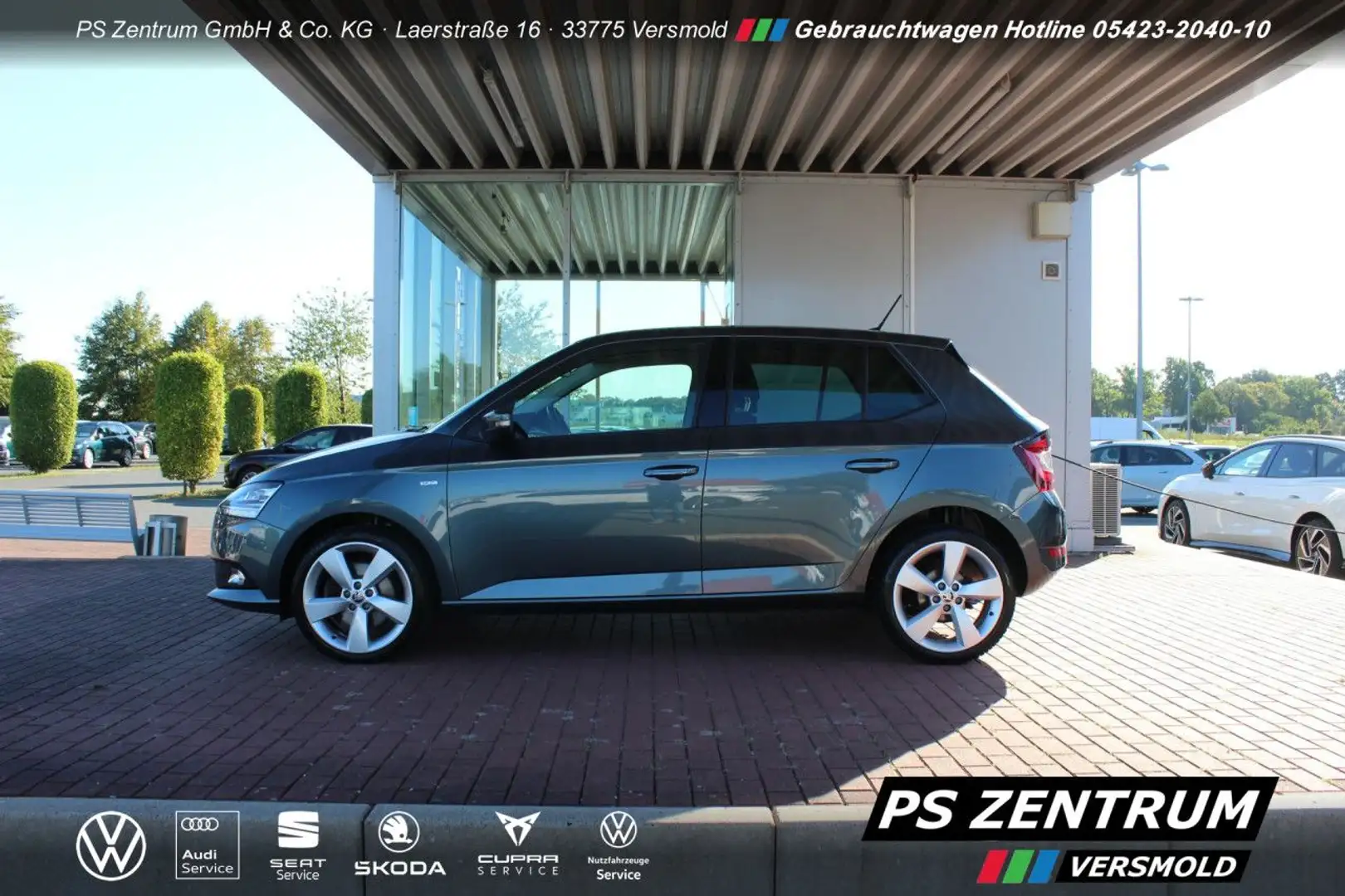 Skoda Fabia 1.0 TSI Soleil LED NAVI CAM ACC Bluetooth Grau - 2