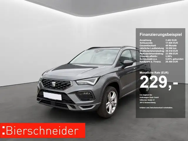 SEAT Ateca 2.0 TDI DSG FR LED NAVI AHK 18 KAMERA PARKLENK ACC