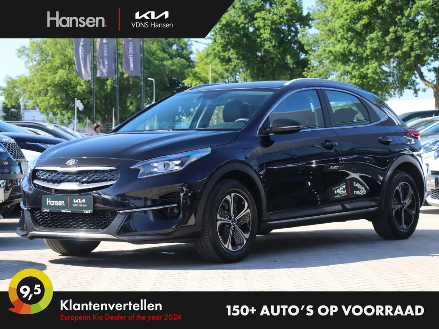 Kia XCeed 1.6 GDi PHEV DynamicLine I Navi I Half-leder I Cam Schwarz - 1