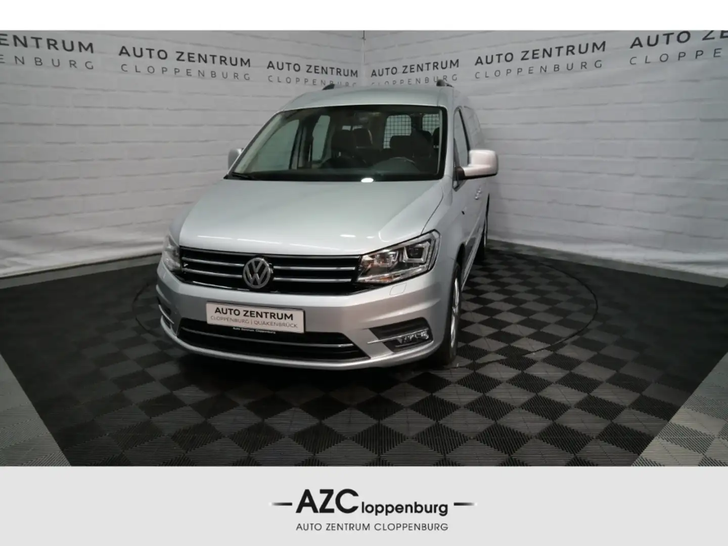 Volkswagen Caddy Highline 2.0 TDI LED+Navi+ACC+AHK Silber - 1