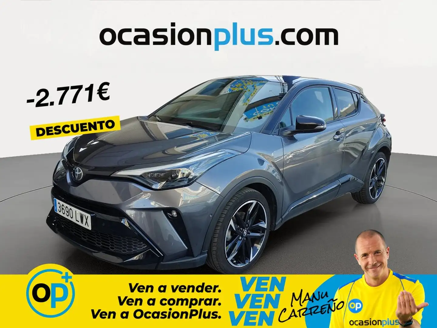 Toyota C-HR 180H GR Sport Gris - 1