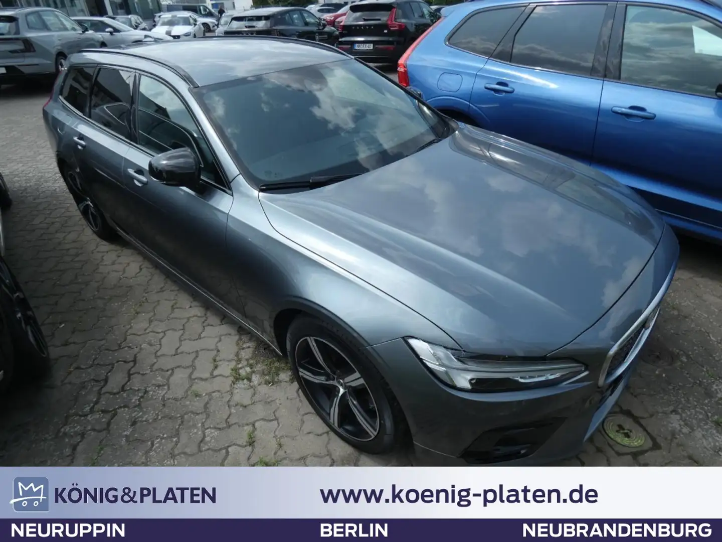 Volvo V90 D4 R Design (EURO 6d-TEMP)(DPF) Klima Navi Leder Grau - 1
