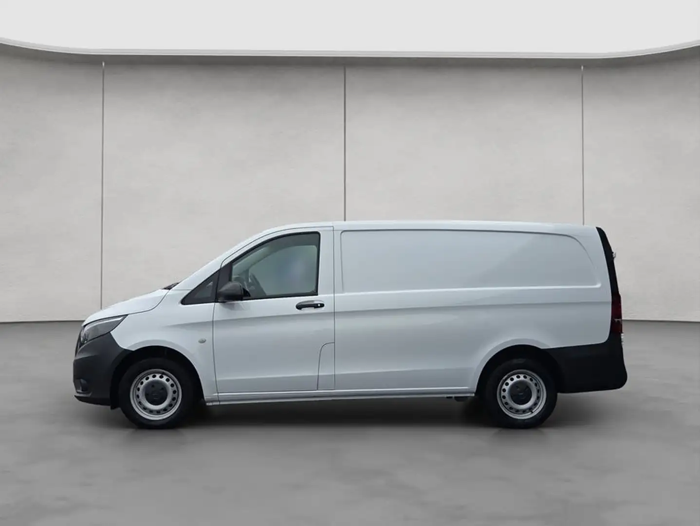 Mercedes-Benz Vito 116 CDI Lang, Klima, Rückfahrkamera, Tempomat Weiß - 2