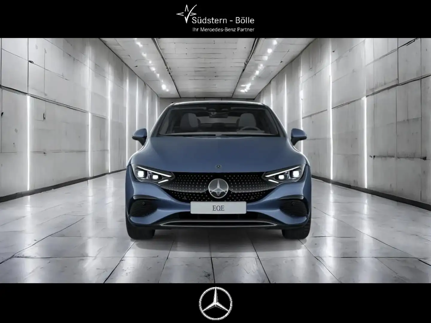 Mercedes-Benz EQE 300 +DISTRO+SHZ+AMBIENTE+MEMORY+PANO-DACH Blauw - 2
