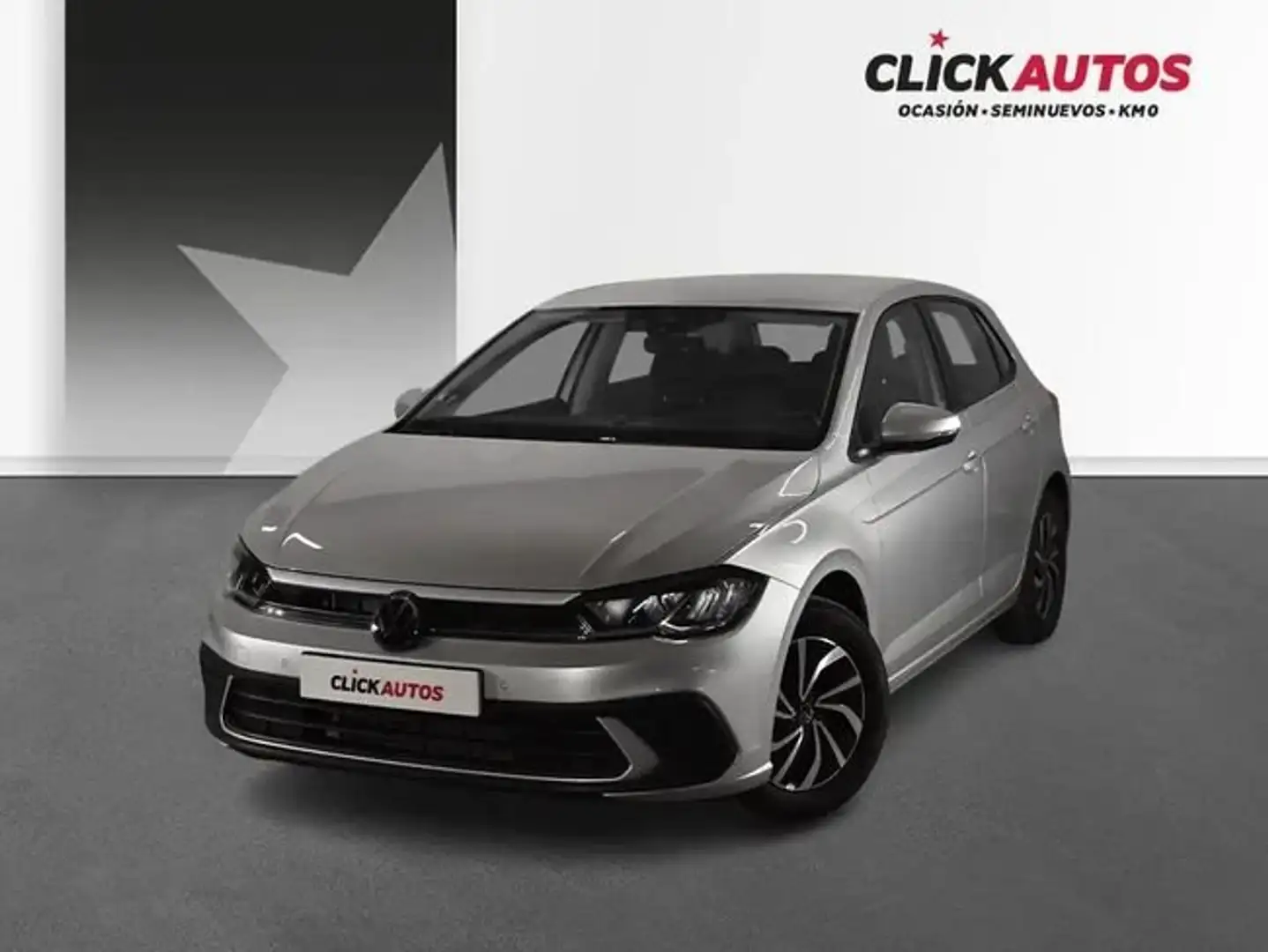 Volkswagen Polo 1.0 TSI Life DSG 70kW Plateado - 1
