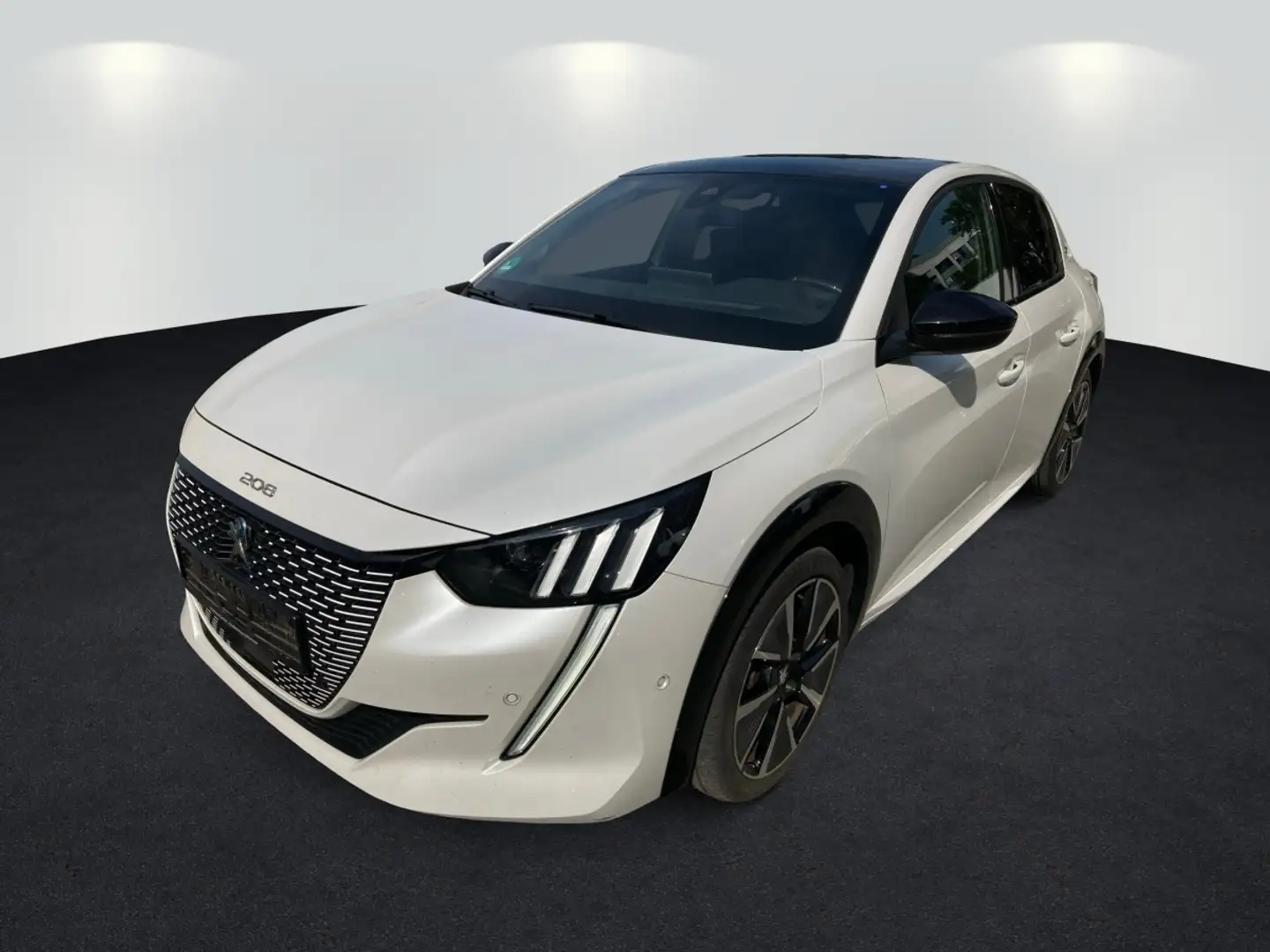 Peugeot 208 e-136 GT-Pack Navi Kamera SHZ TotWinkel Weiß - 2