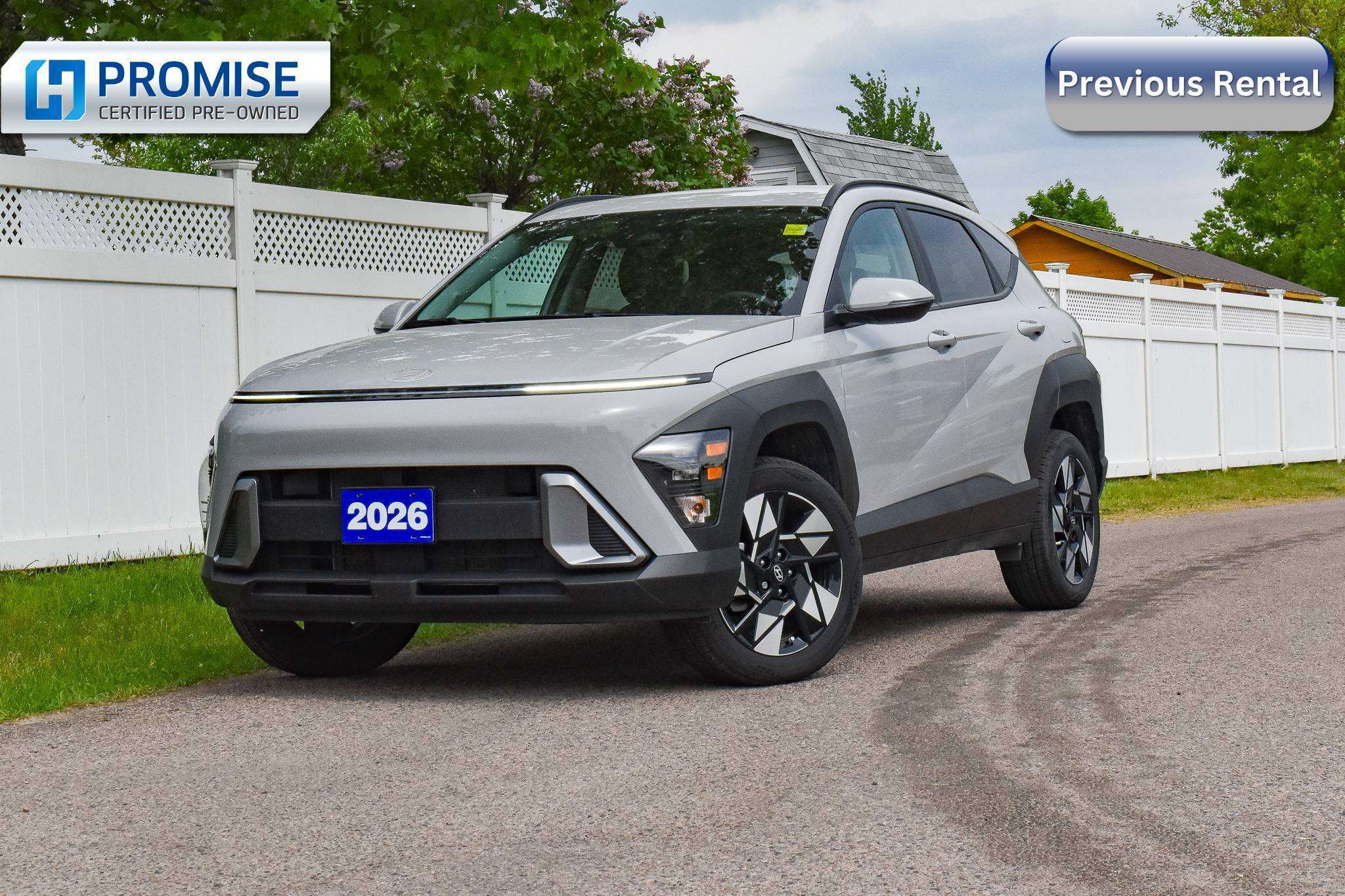 Gray 2026 Hyundai Kona SUV / Crossover Automatic