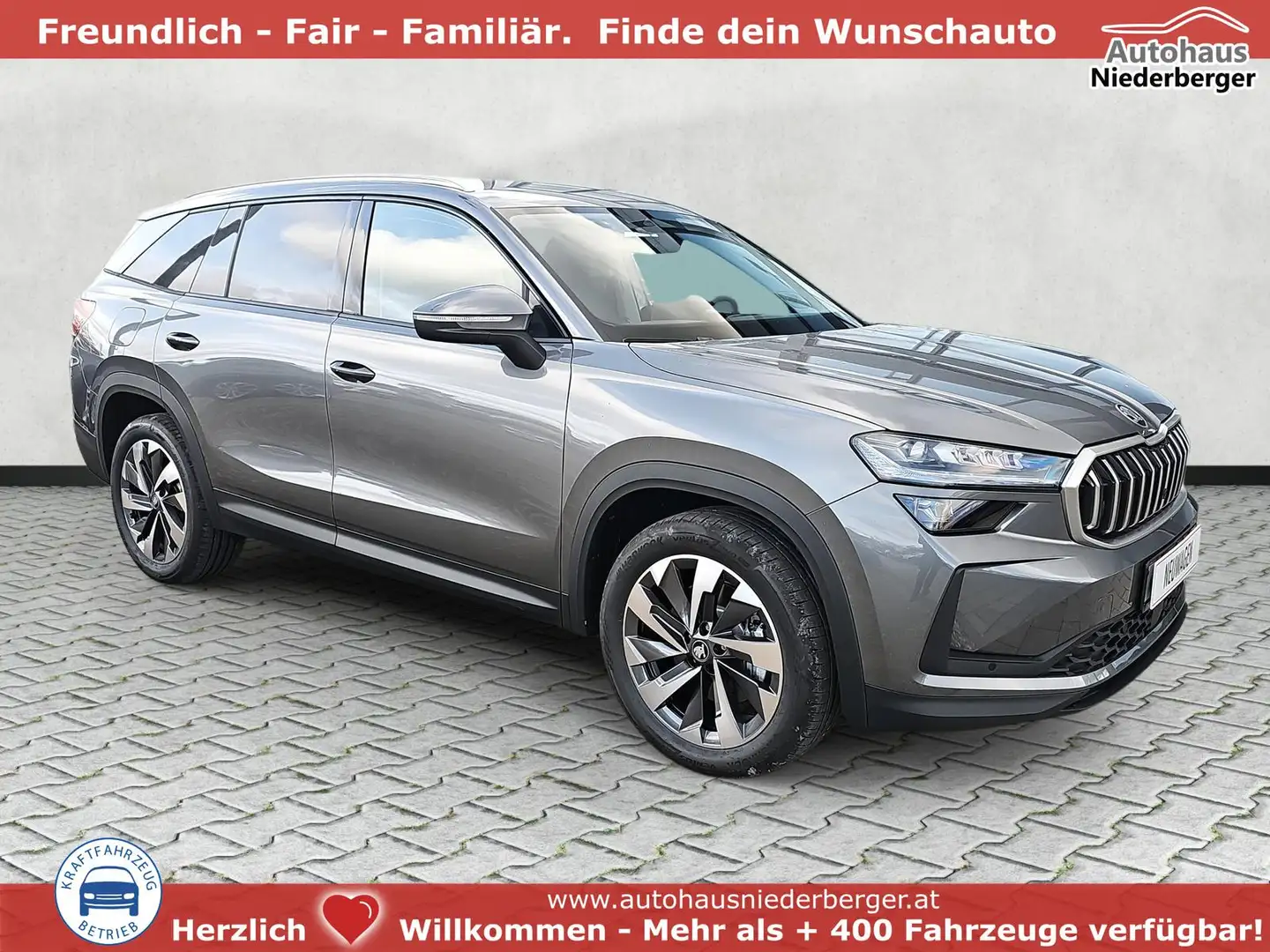 Skoda Kodiaq 1.5 TSI mHEV 110 kW Selection DSG 7-Si. ACC Mat... Grau - 1