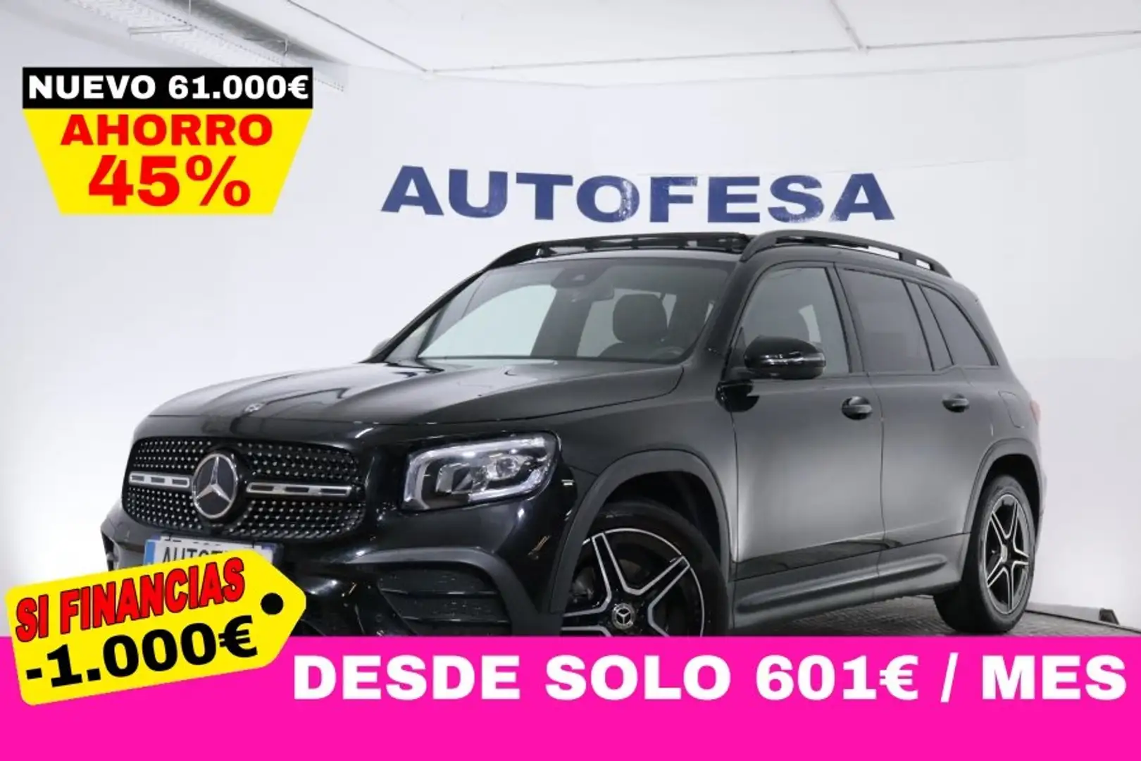 Mercedes-Benz GLB 200 200D AMG LINE 4 MATIC AUTO 150CV 5P #TECHO ELEC PA Negro - 1