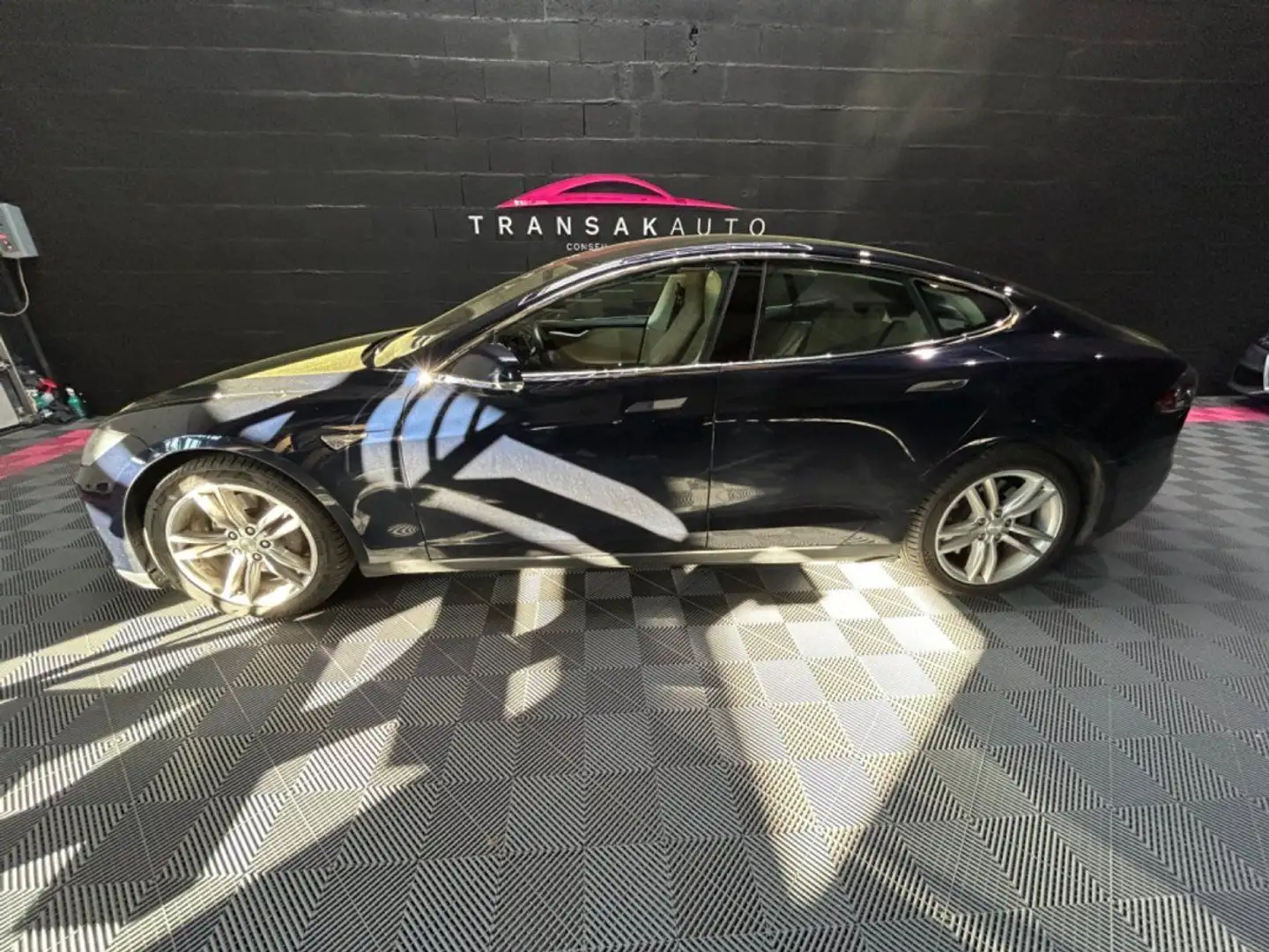 Tesla Model S 85 kWh Performance Bleu - 2