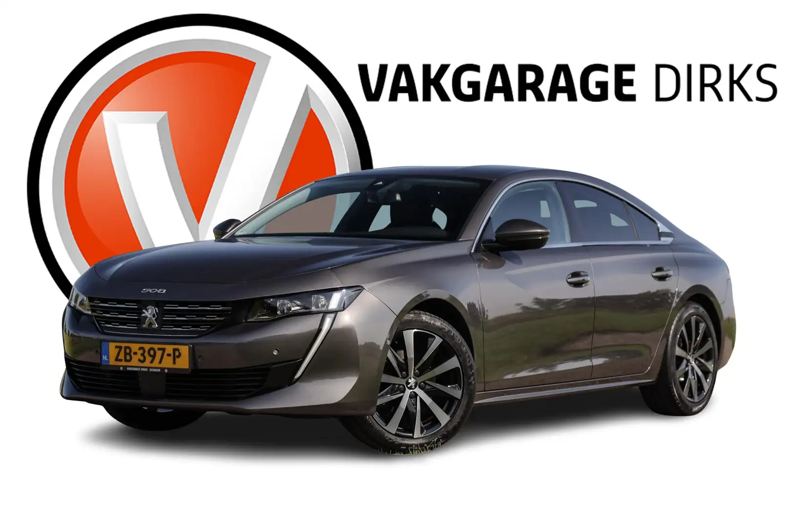 Peugeot 508 1.6 181 pk Aut8 Allure ✅ LED ✅ ACC ✅ Carplay Gris - 1